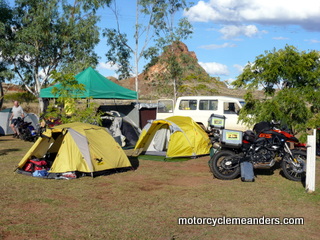 Camp at Cloncurry