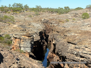 Cobbold Gorge from escarpment