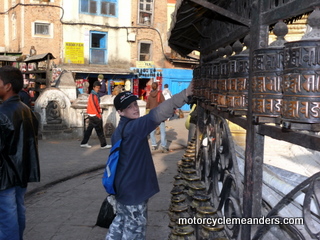 Prayer wheels 