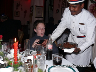 NYE dinner in Darjeeling