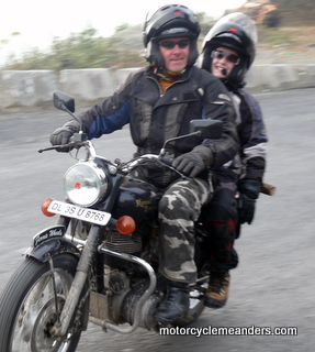 leaving Phoensholing, Bhutan