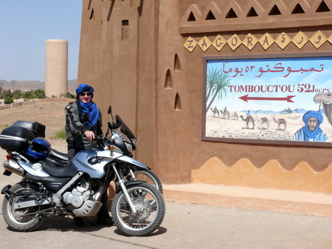 At Zagora in Morroco