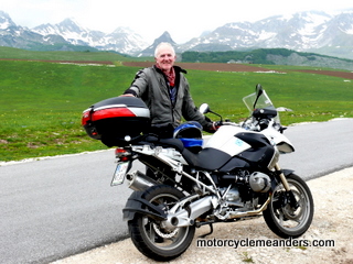 With the R1200GS in Dalmatia