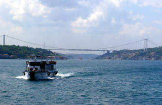 Bosphorus, looking north from Istanbul