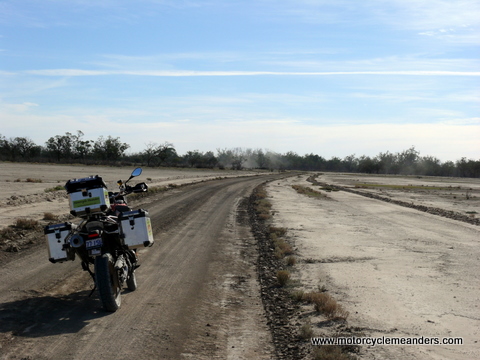 Coach road heading east near Chowilla