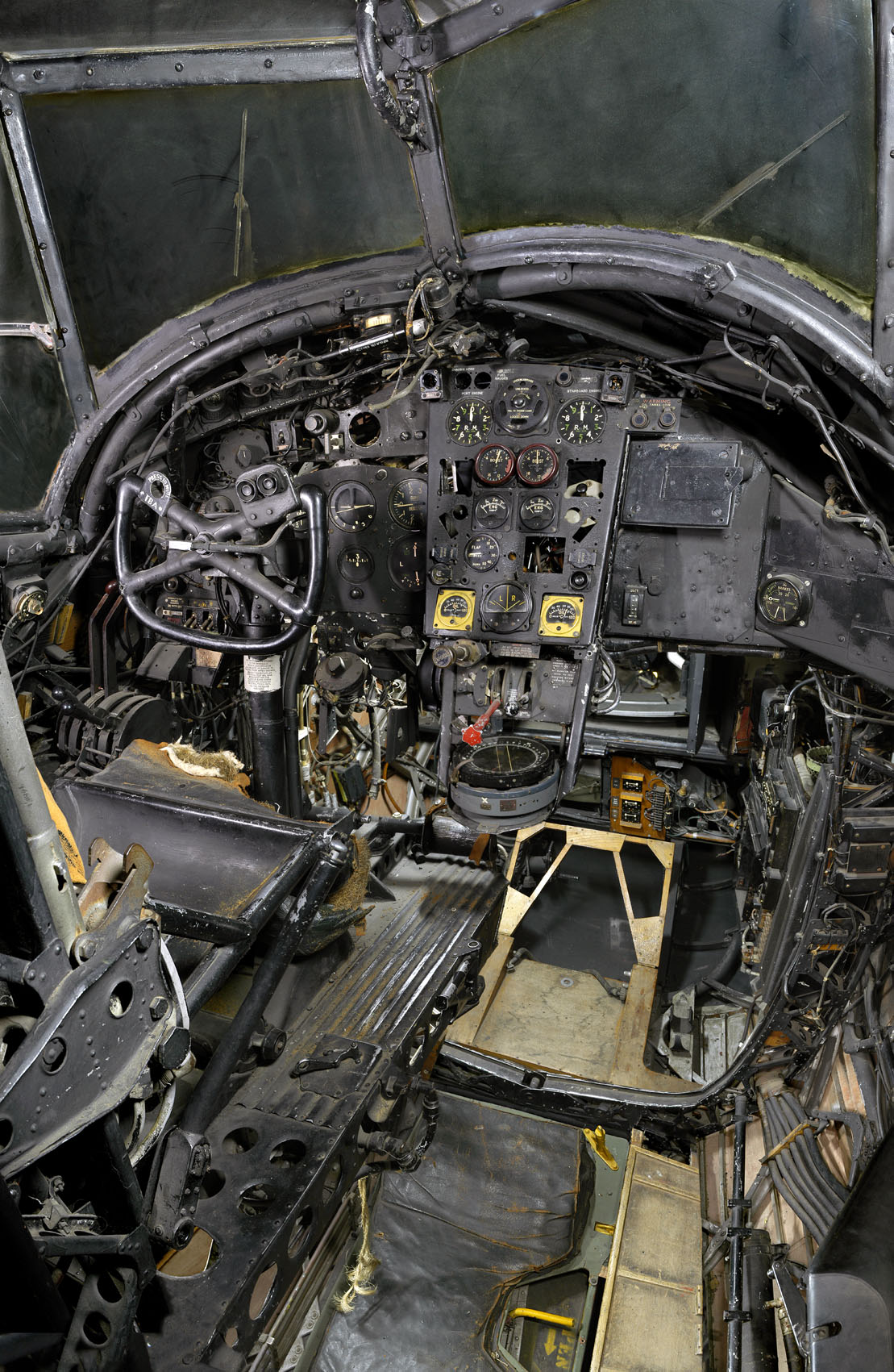Cockpit of Wellington