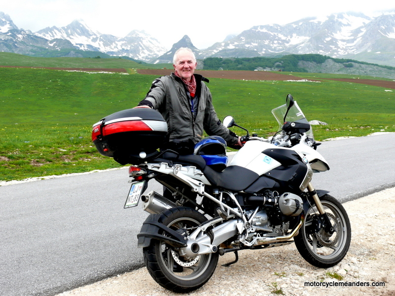 With R1200GS in Dalmatia