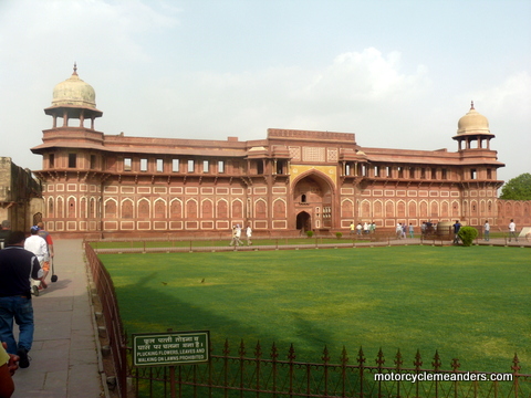 Jahangirs Palace in Agra Fort