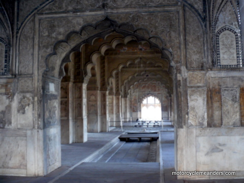 Emperors Chambers in Red Fort
