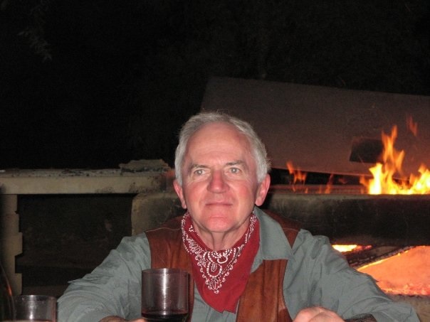 Fireside at William Creek, SA Fireside_me_at_William_Creek