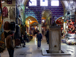 Inside the Grand Bazaar, Istanbul