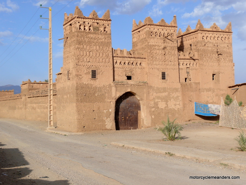 Kasbah of old walled city of Agdz