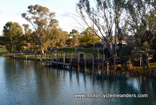 Port of Wentworth on Darling River