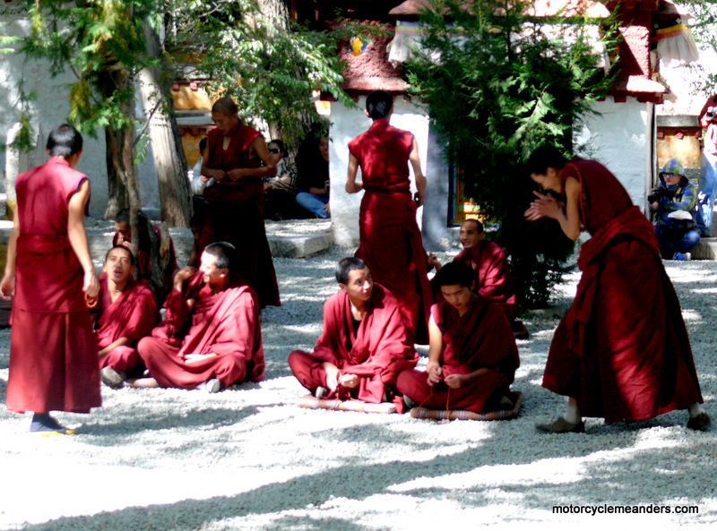 Monks at Sera Monastery Lhasa