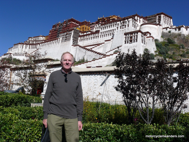 At Potala Palace Lhasa