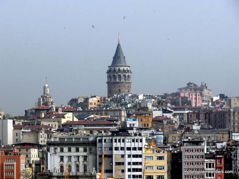 Galata Tower in new city