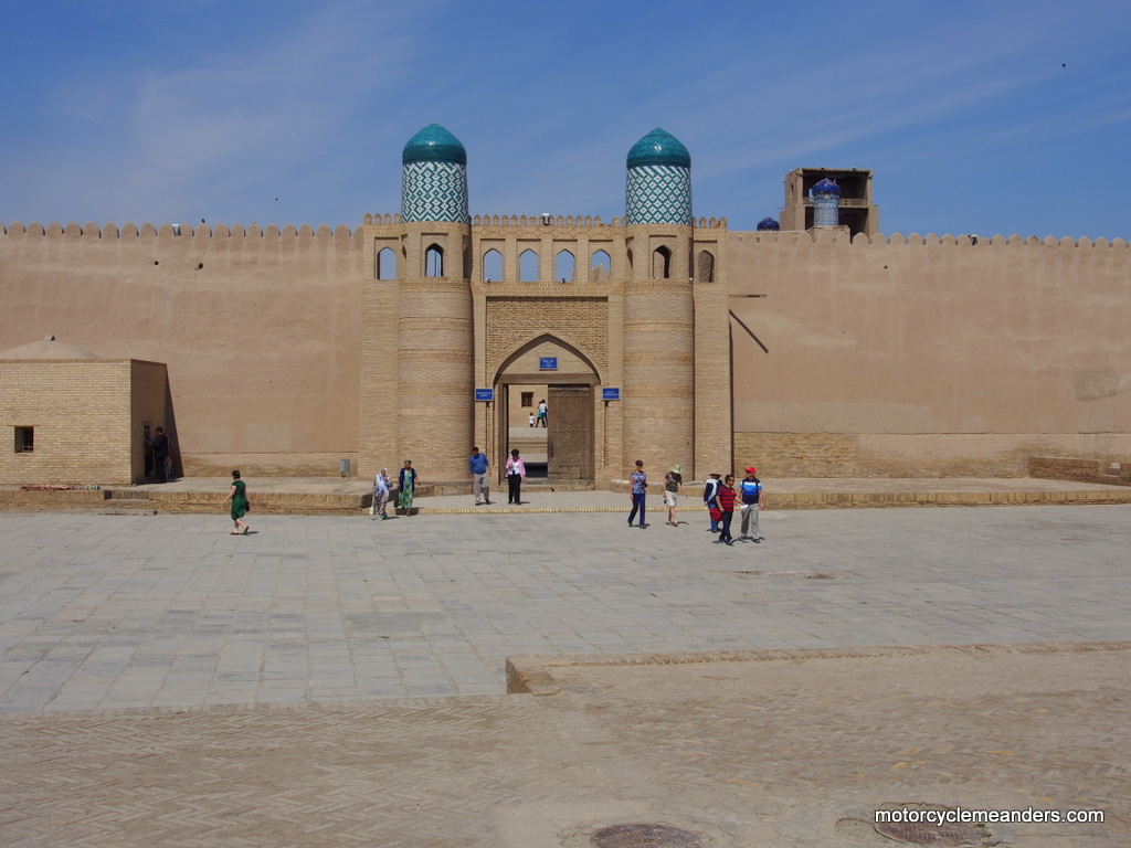 Gate to Palace, Khiva citadel