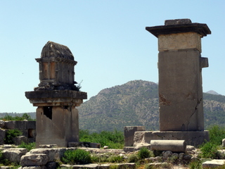 Tell tale tombs of Xanthos