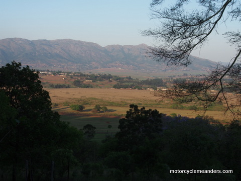 View from my room at Mlilwane