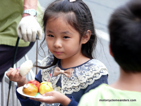 A Happy Customer at Food Market