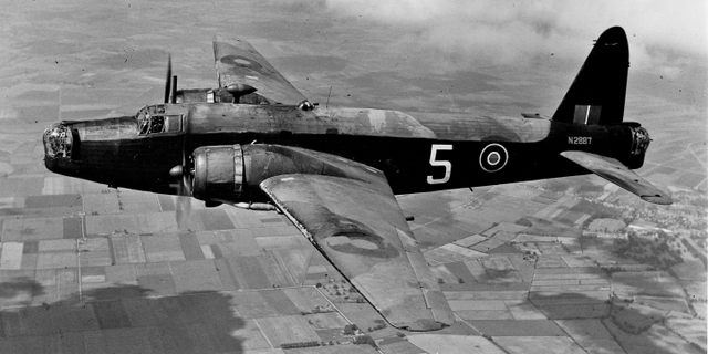 Vickers Wellington Twin Engine Bomber