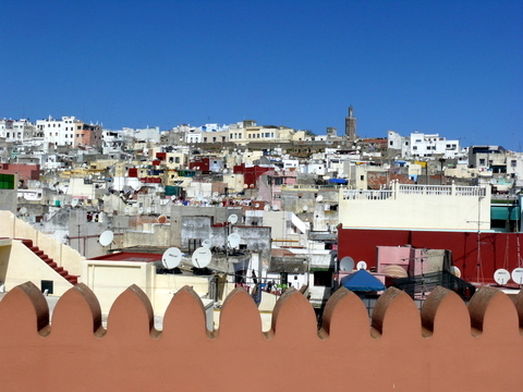 Rooftops of Tangier medina