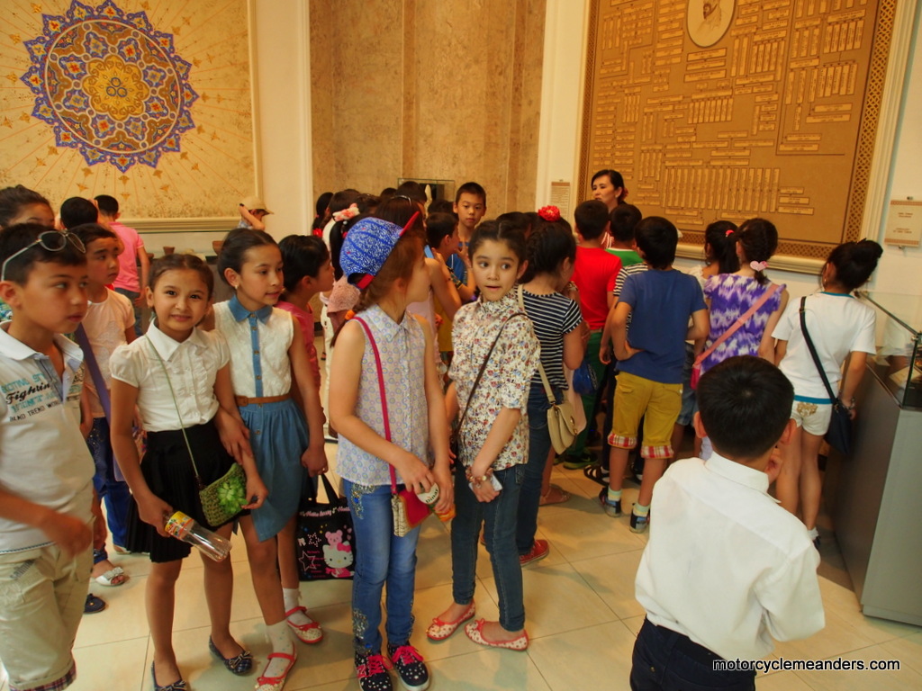 Kids in museum, Tashkent